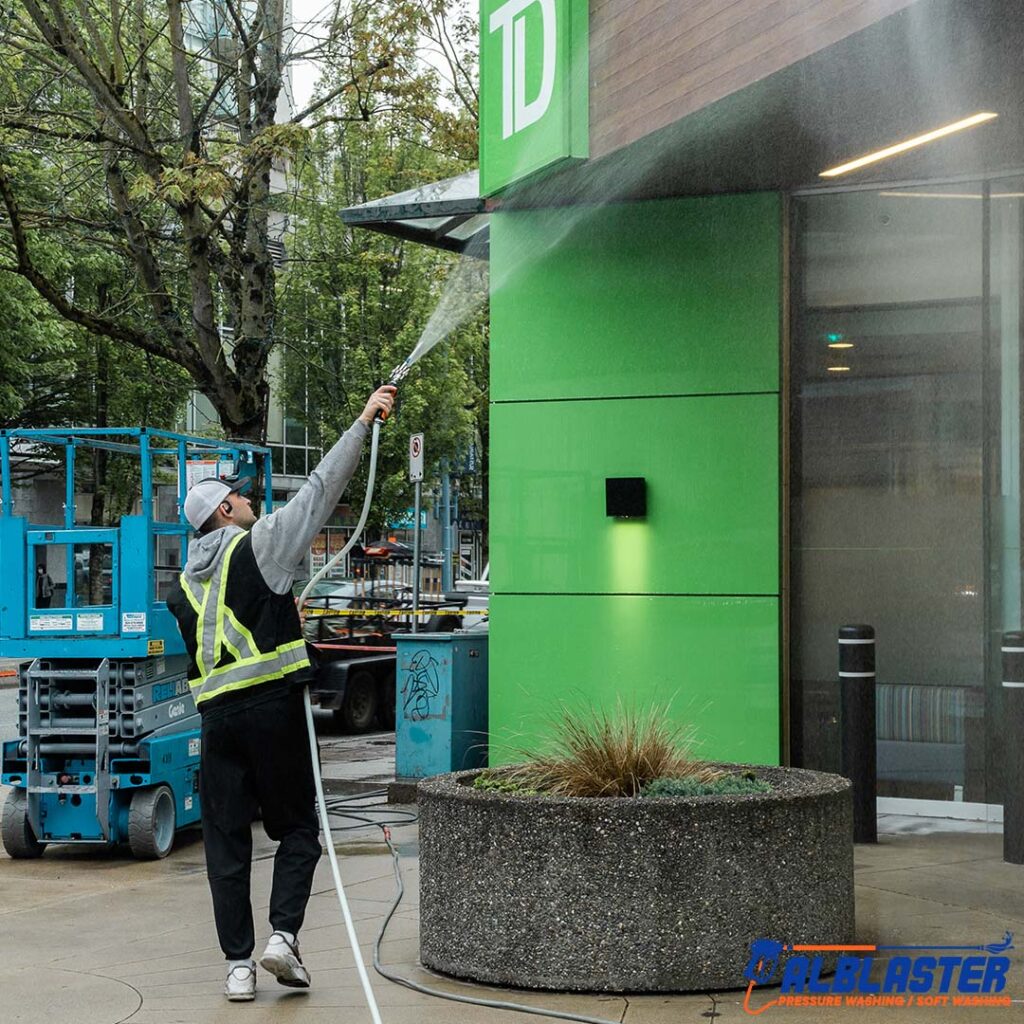 Alblaster Pressure Washing TD Bank 002