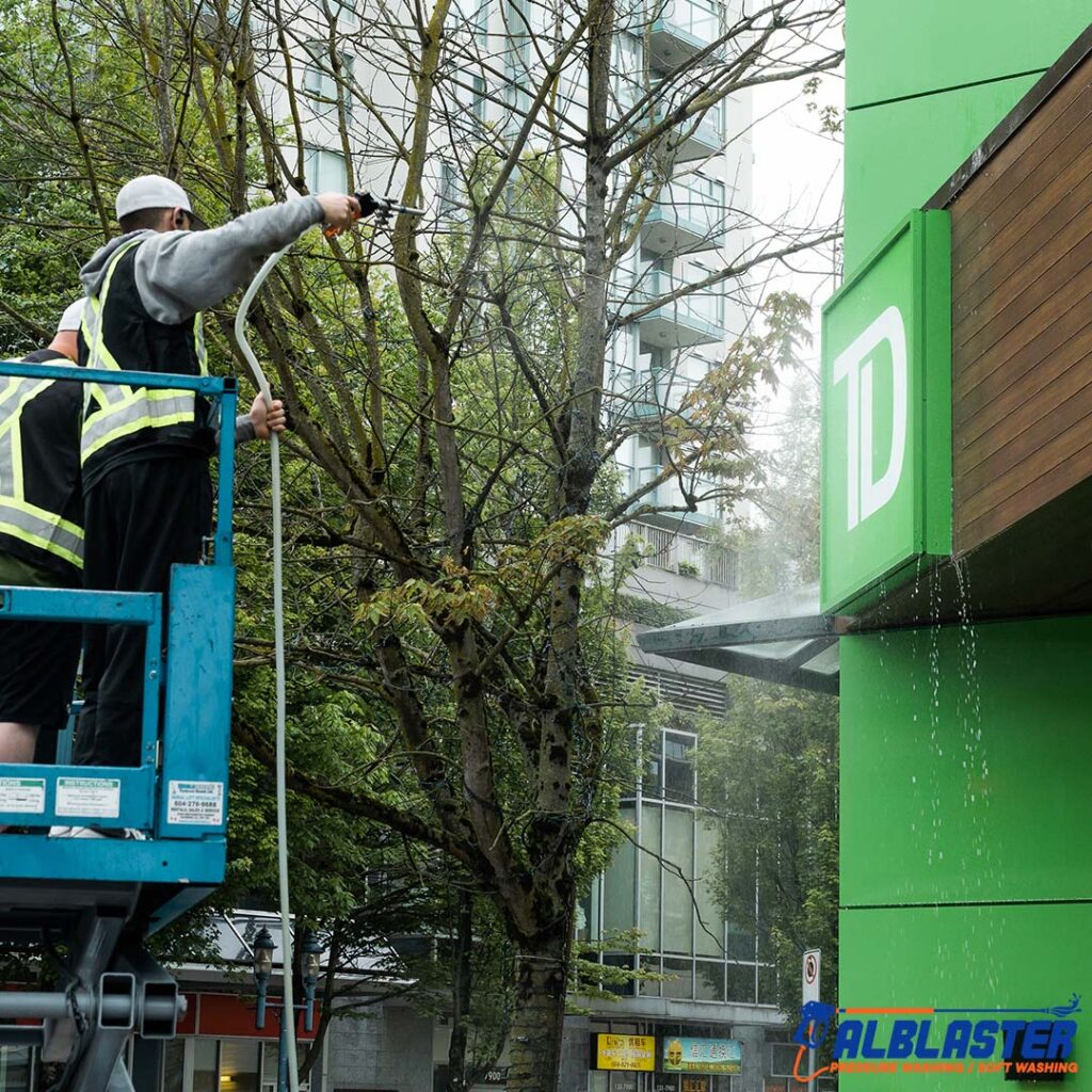 Alblaster Pressure Washing TD Bank 003