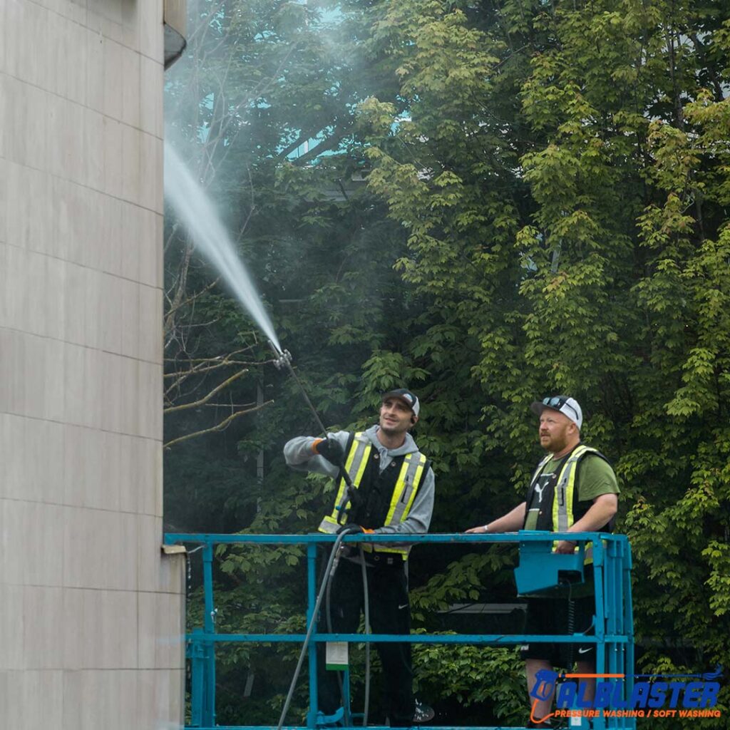 Alblaster Pressure Washing TD Bank 007