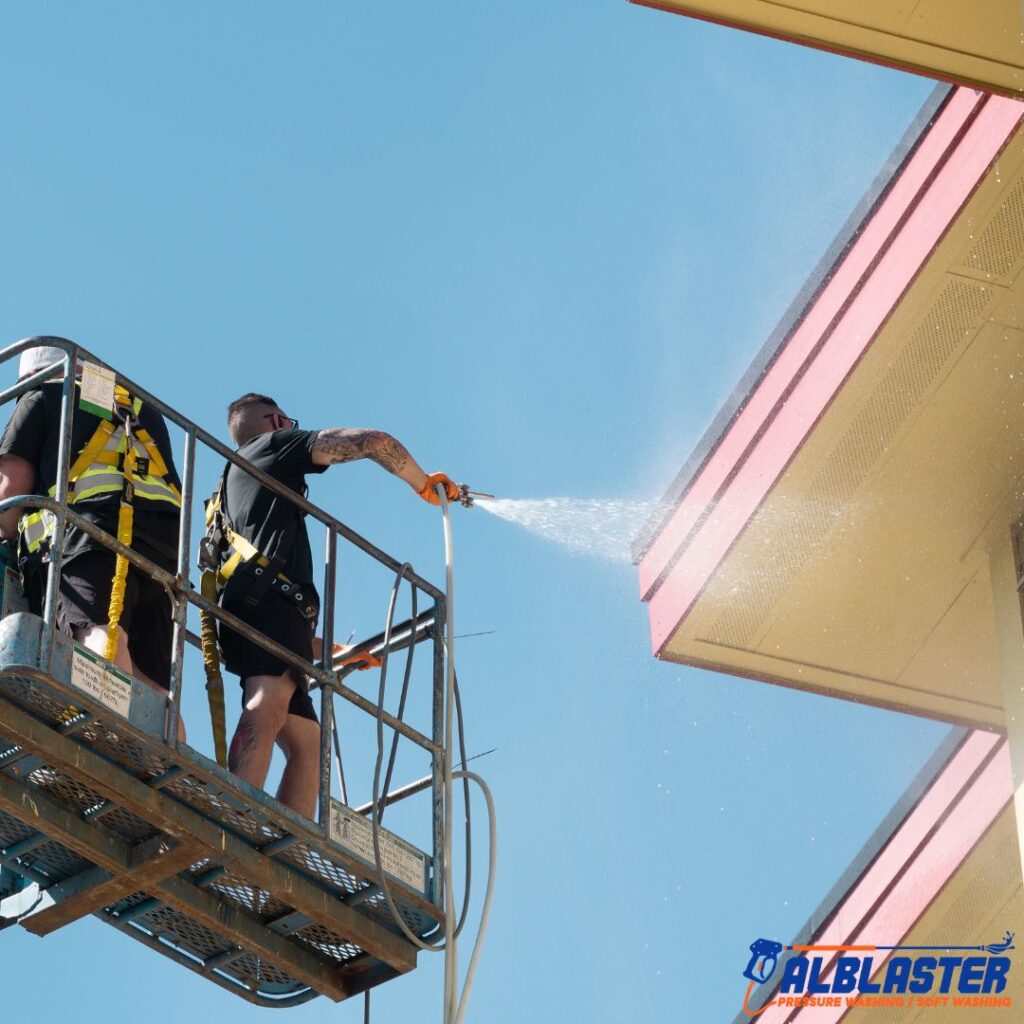 Nanaimo Street Strata Soft Washing Alblaster Pressure Washing 03