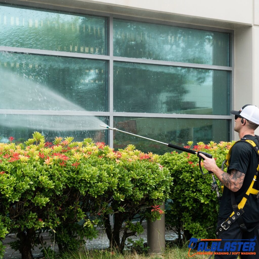 Vanier Place Soft Washing Alblaster Pressure Washing 03