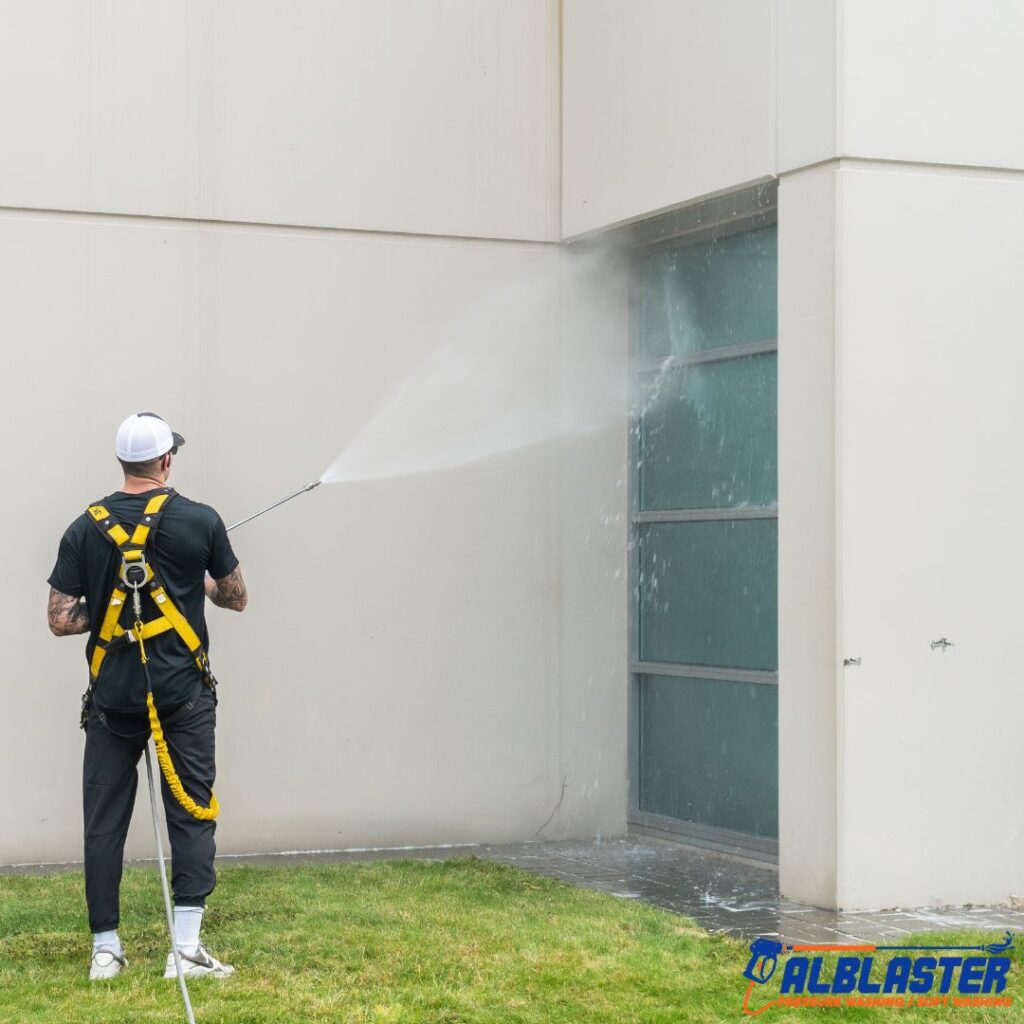 Vanier Place Soft Washing Alblaster Pressure Washing 04