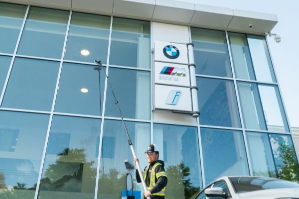 Commercial Window Cleaning Bmw