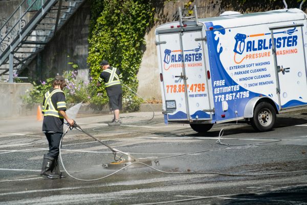 Parking Pressure Washing Vancouver