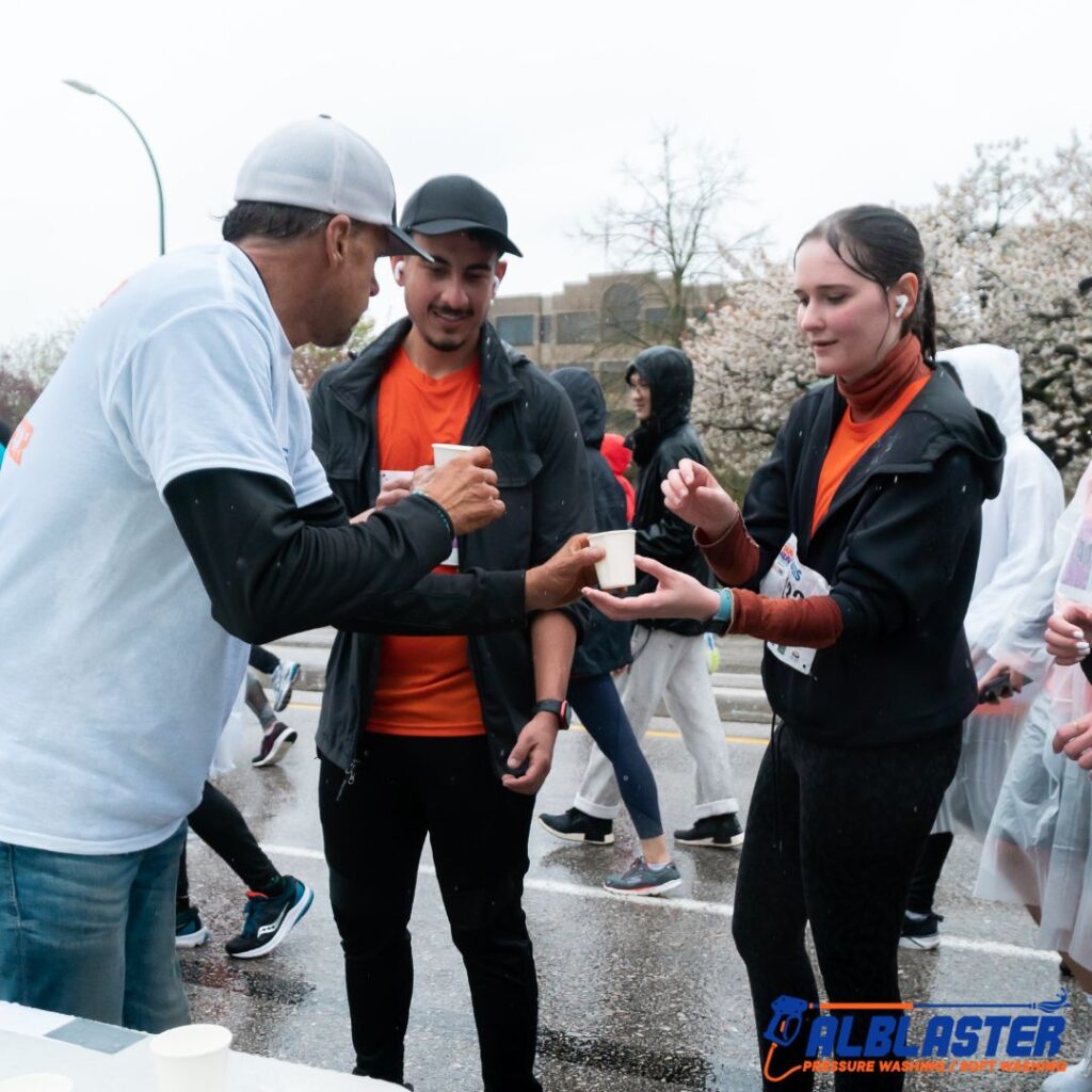 Vancouver Sun Run 2023 Water Station (10)