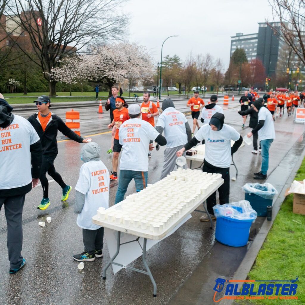 Vancouver Sun Run 2023 Water Station (2)