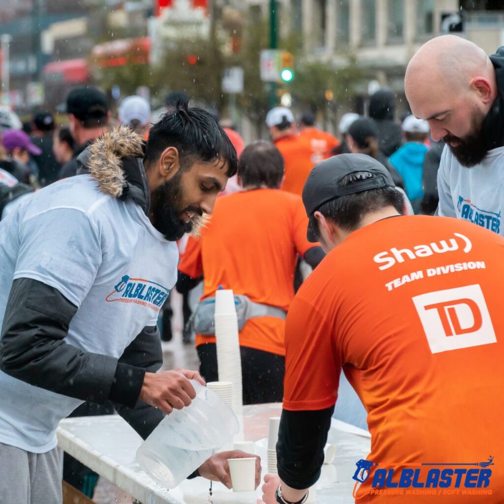 Vancouver Sun Run 2023 Water Station (8)