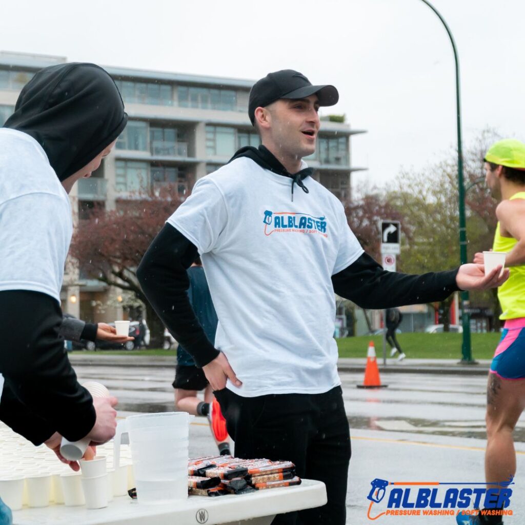 Vancouver Sun Run 2023 Water Station (9)