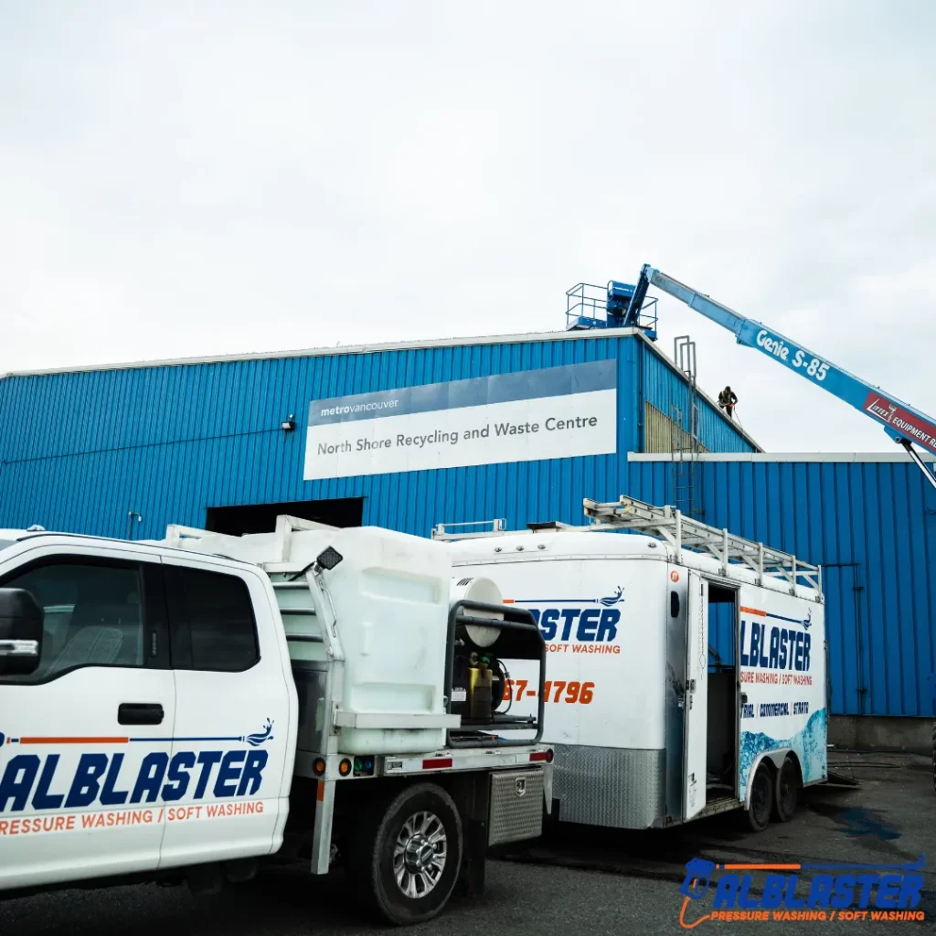 North Shore Transfer Station Soft Washing 2025