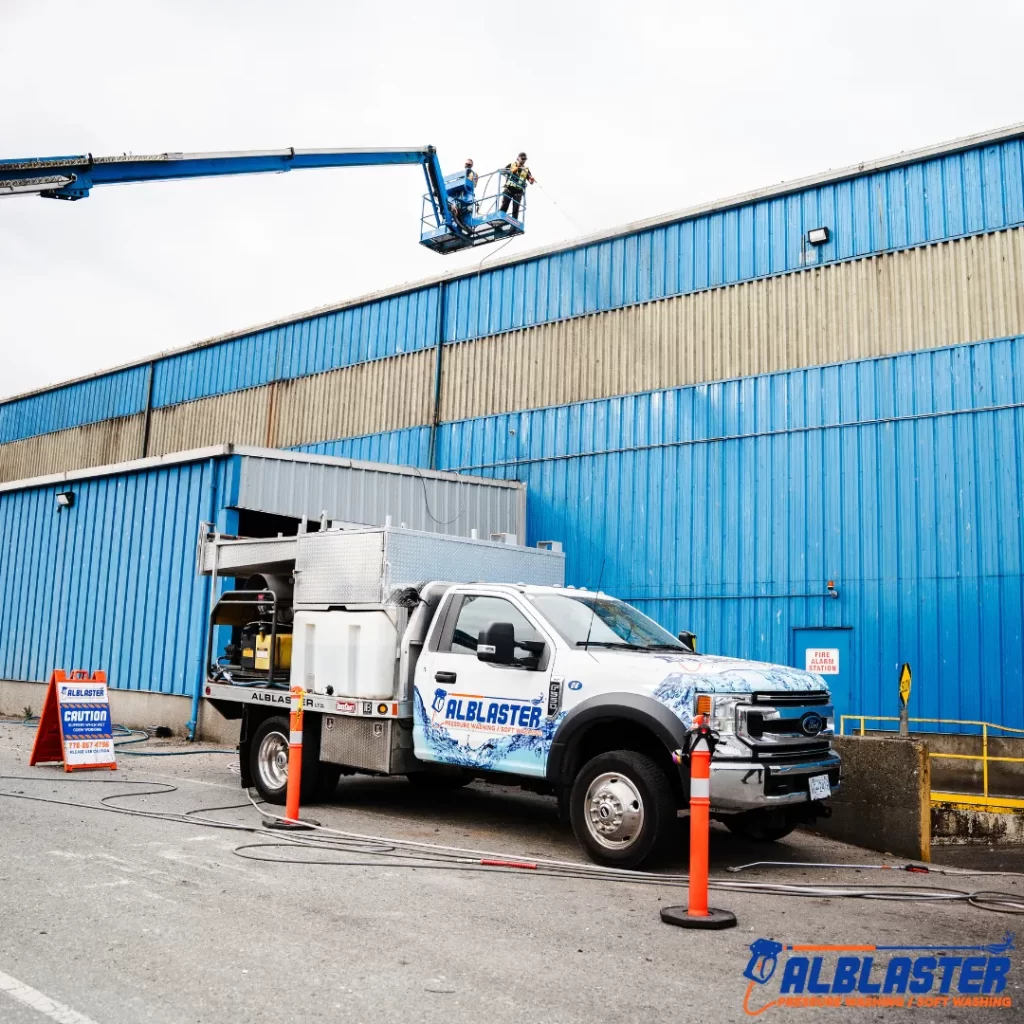 North Shore Transfer Station Soft Washing 2025