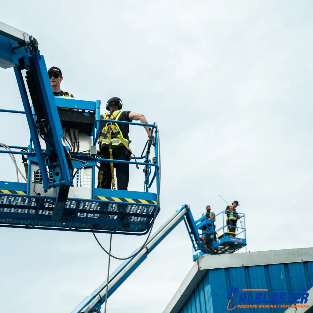 North Shore Transfer Station Soft Washing 2025