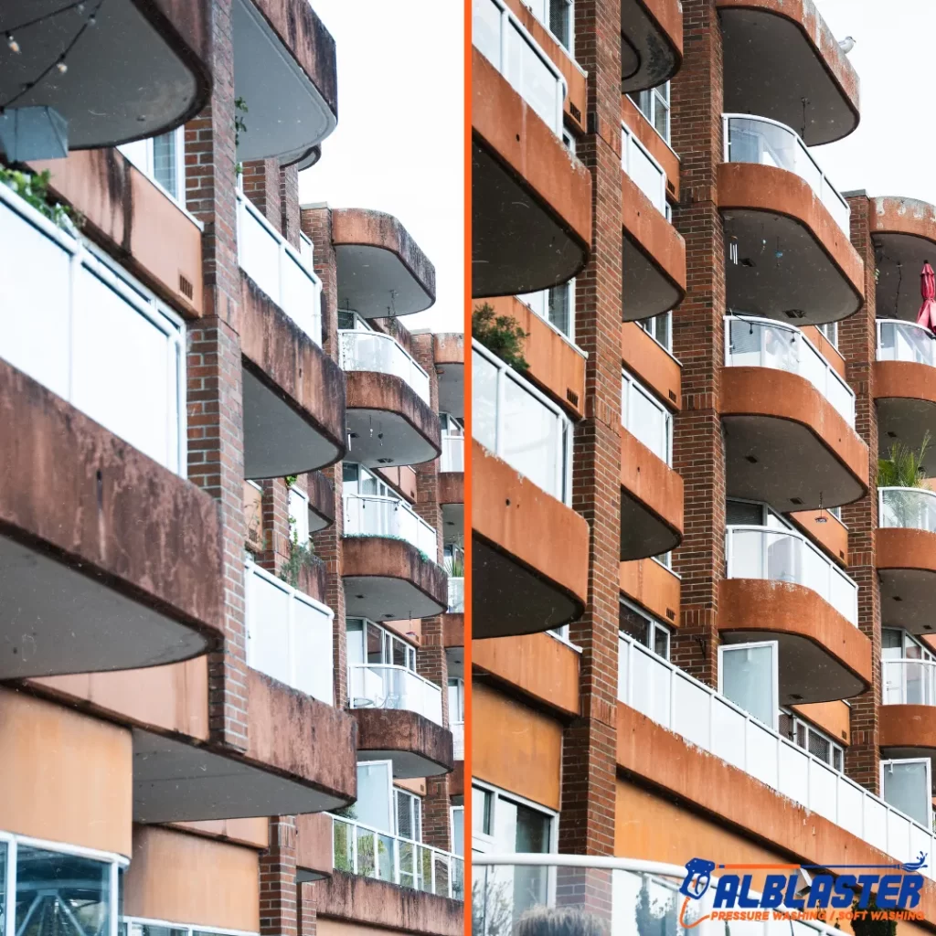 Vancouver Strata Creekside Dr Soft Washing