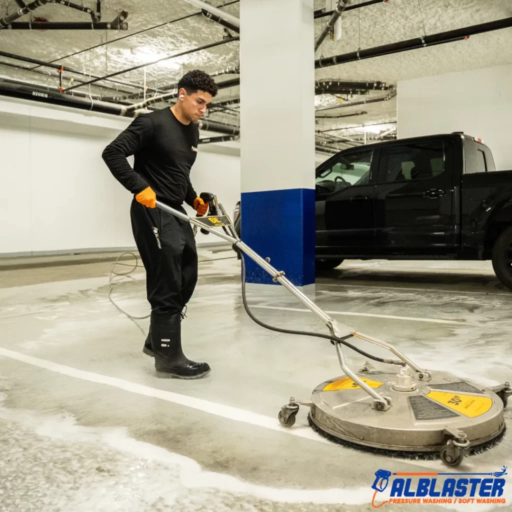 Vancouver Strata Sawmill Cres Parkade Cleaning