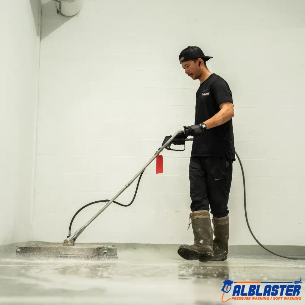 Vancouver Strata Sawmill Cres Parkade Cleaning