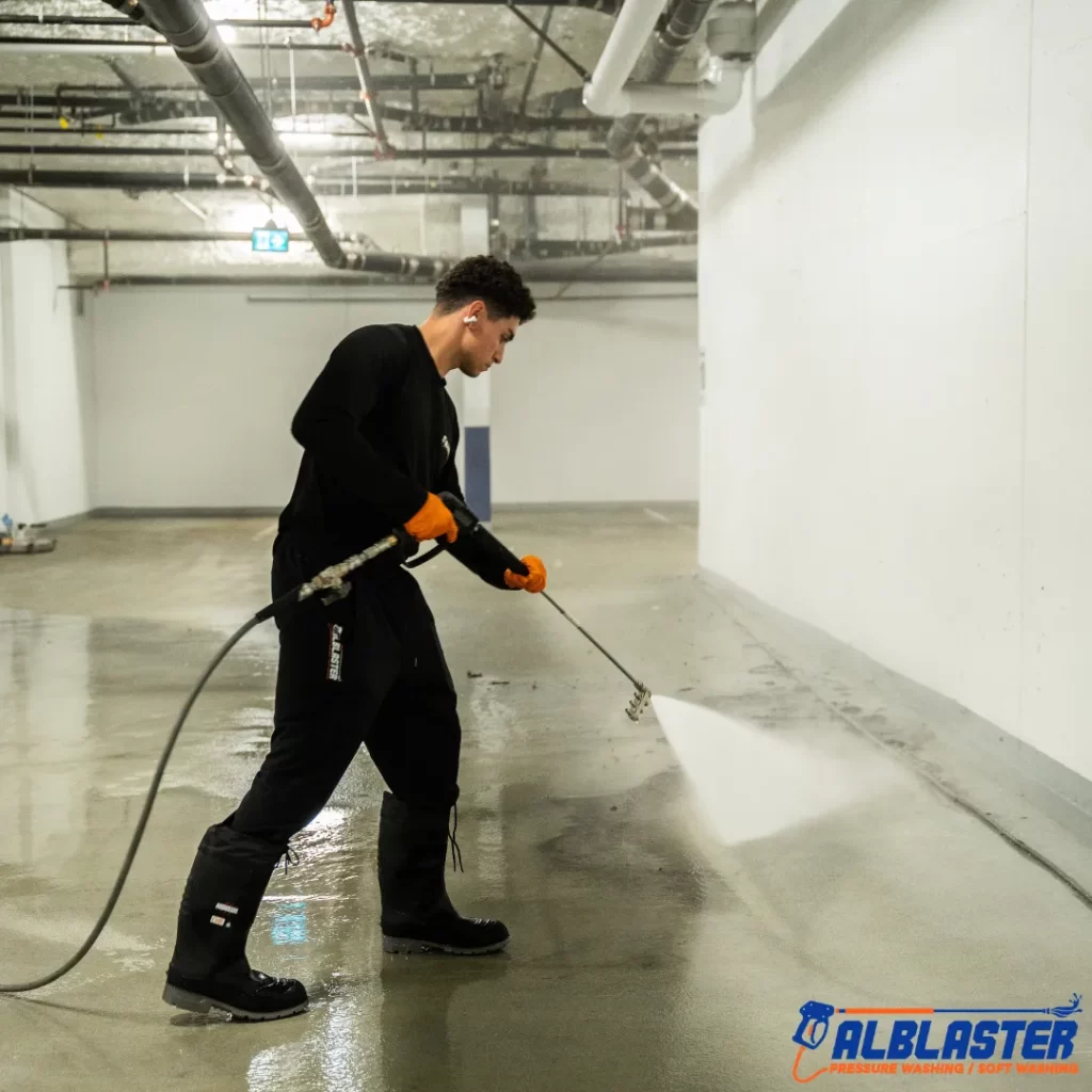 Vancouver Strata Sawmill Cres Parkade Cleaning