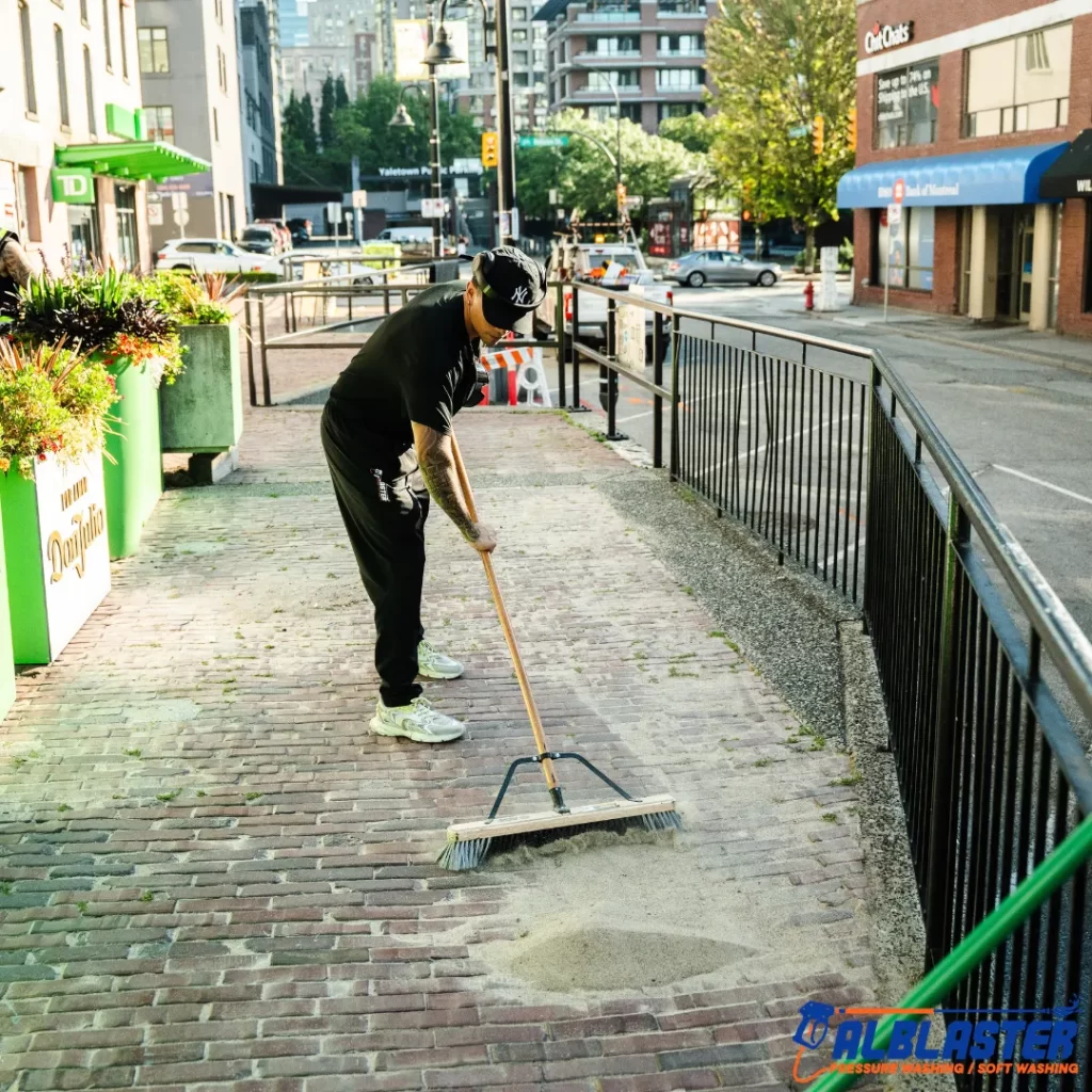 Yaletown Bia Vancouver Pressure Washing Sanding